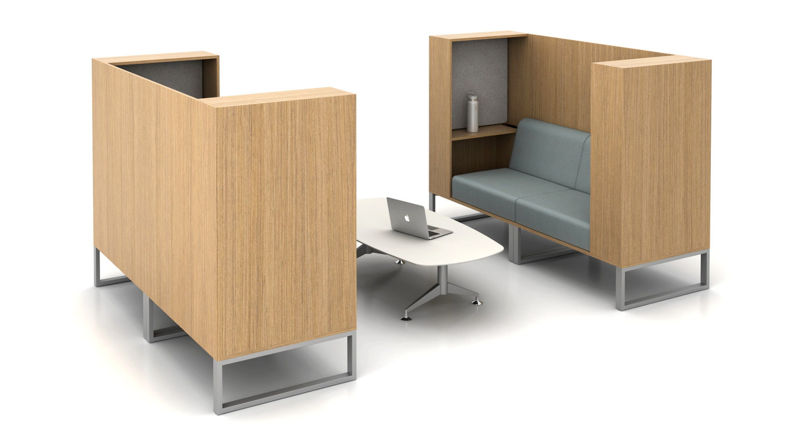 Preview of Chatham Cove 2-sided connected together as collaborative space