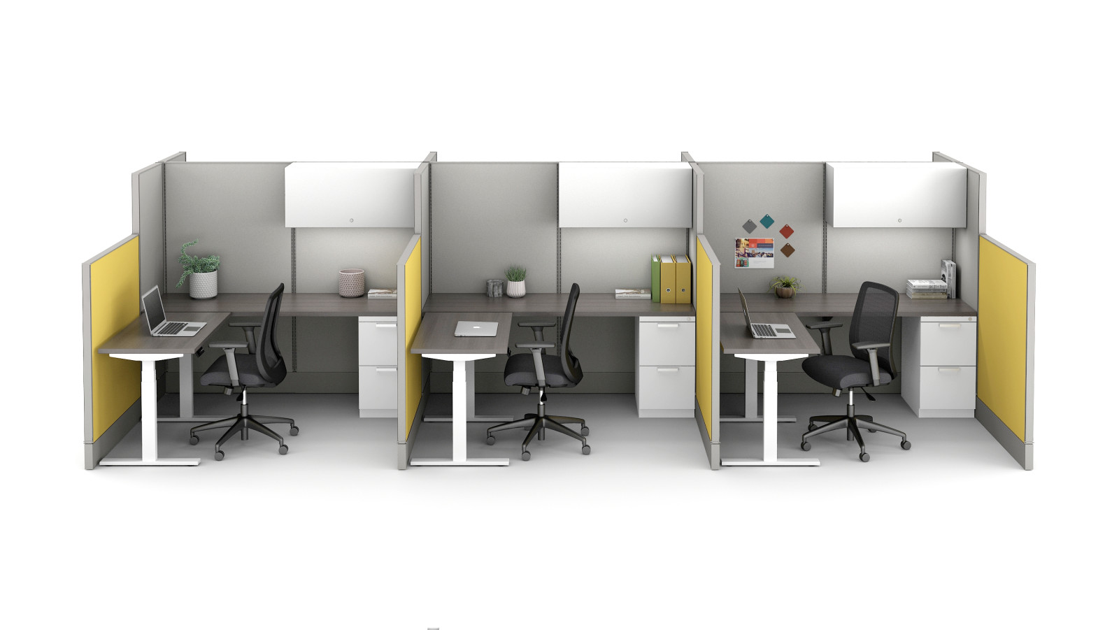Preview of Divi Linear with Height Adjustable Tables and L Series Storage