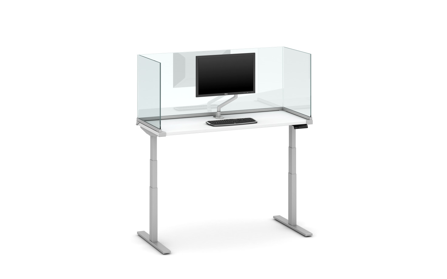 Preview of Channel Screen Surface Mount with Glass (24” H)
