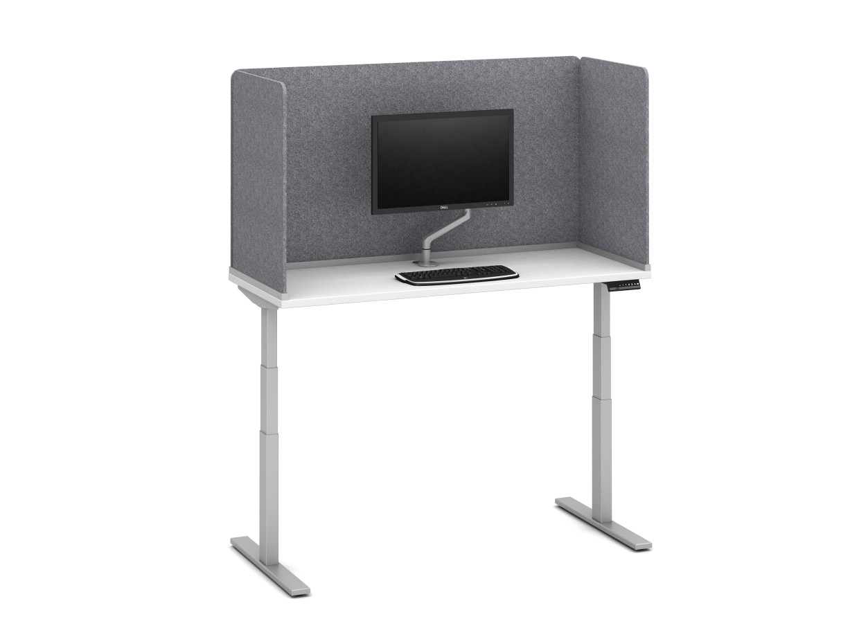 Preview of PET Channel Supported Screen, surface-mount, 32” H 
