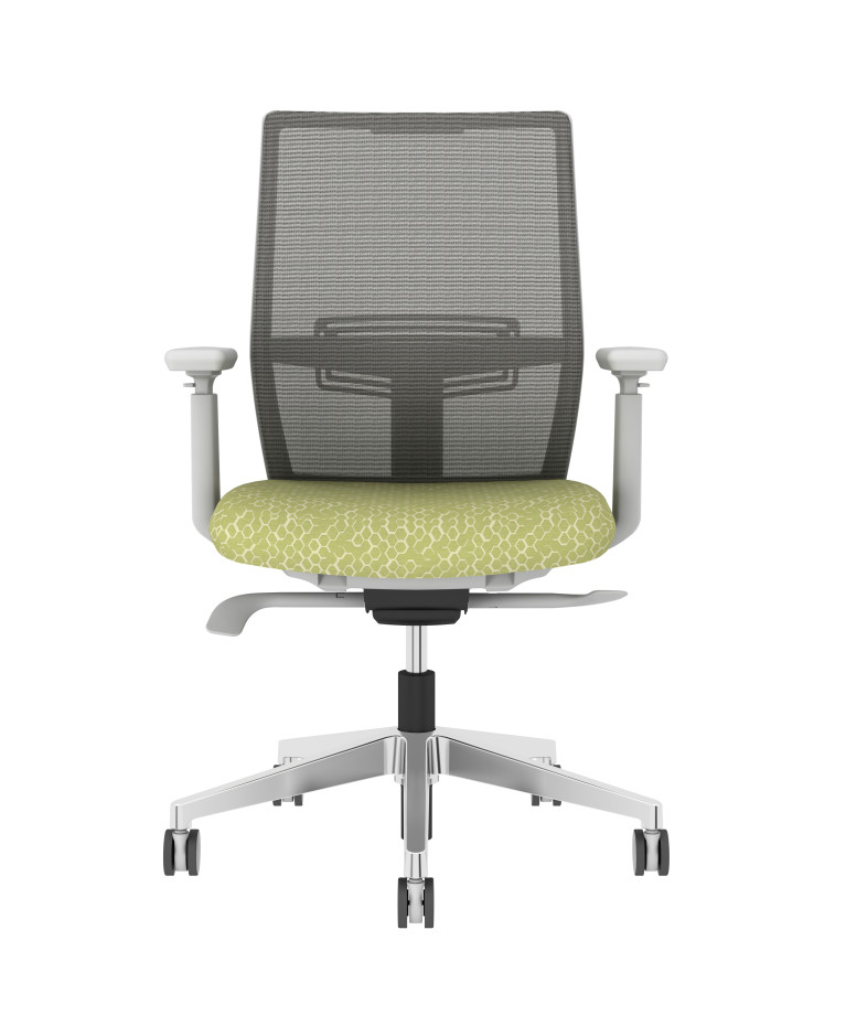 Preview of Devens Aluminum Base with Gray Mesh Back