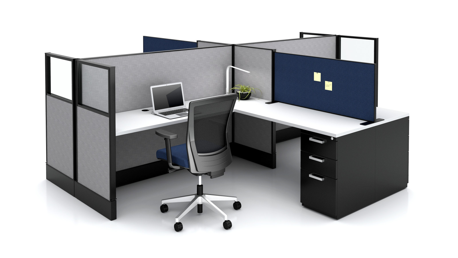 Preview of Divi Workstation with Freestanding Slimline Screen
