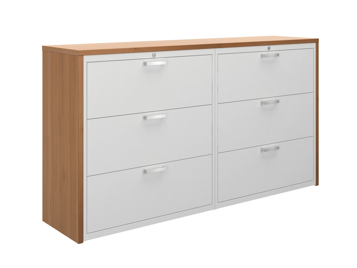 Preview of L Series Lateral File Wrap for 23 high lateral file, side by side