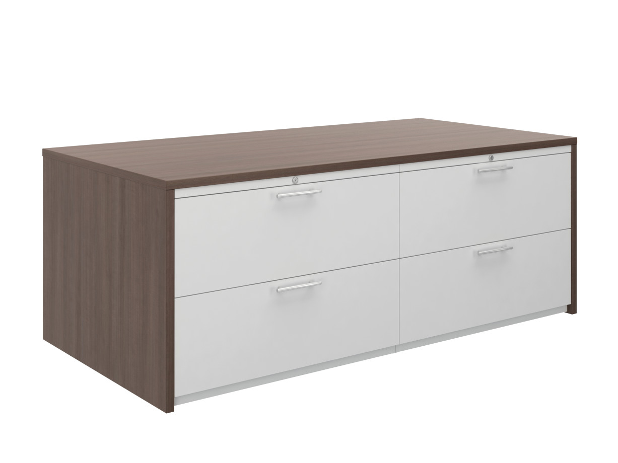 Preview of L Series Laminate File Wrap for 2 high Lateral File, side by side and double wide