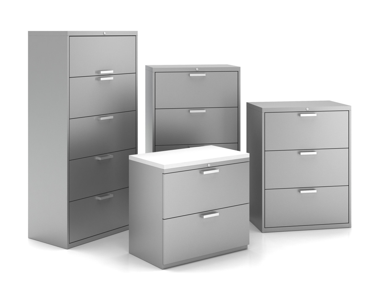 Preview of L Series Lateral Storage Family with Rectangle Pulls