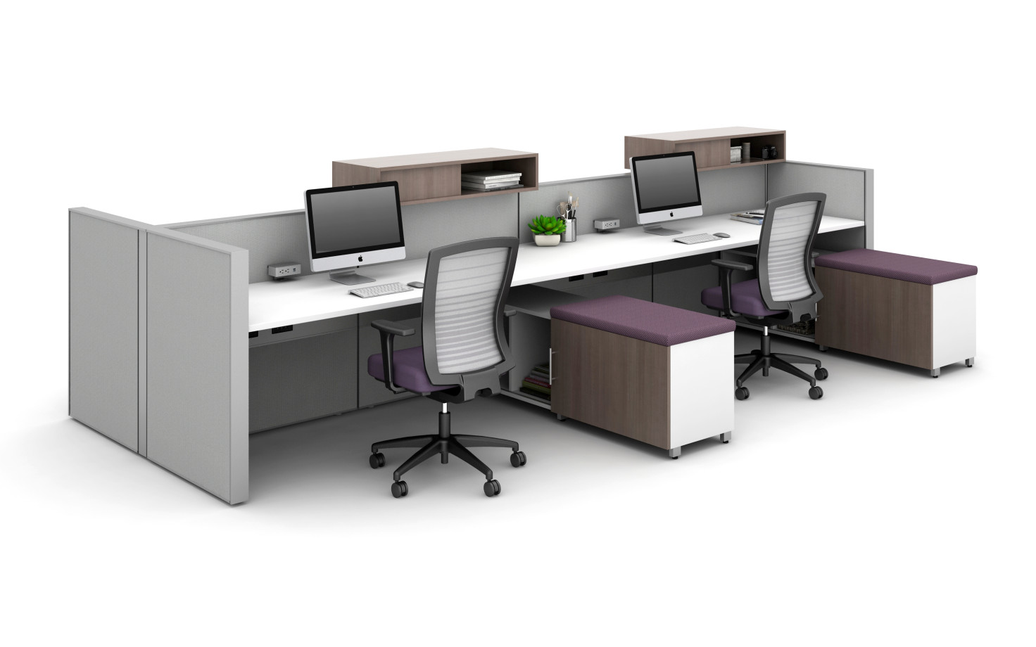 Preview of Matrix Four Station Pack with shared upmount storage and Calibrate Storage with cushions