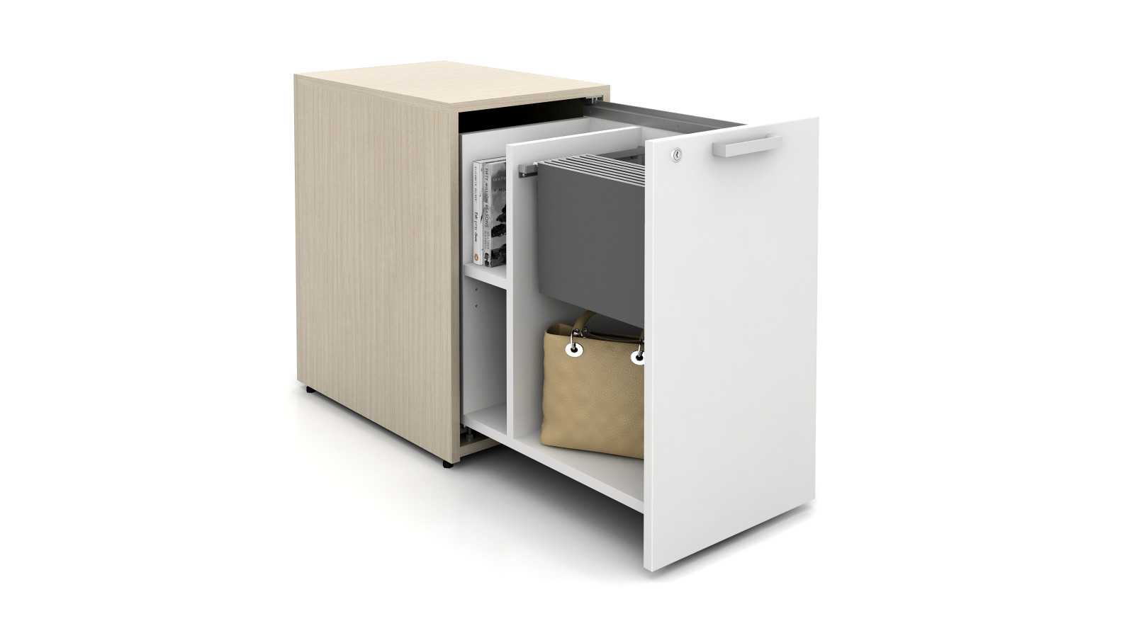 Preview of Calibrate 27” Pantry Pull-out Storage, open