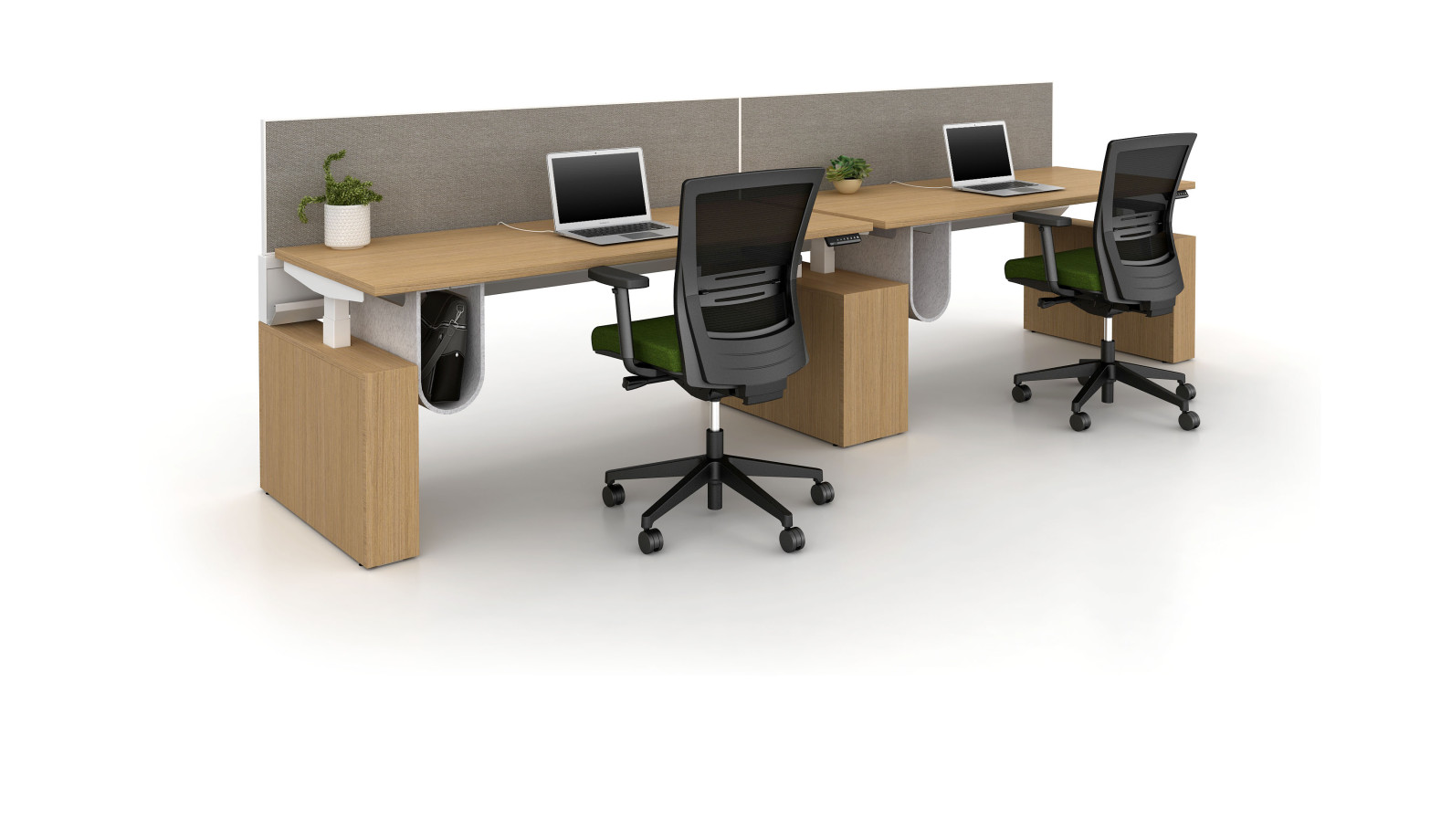 Preview of PET Sling on PowerBench 24” Deep Worksurface