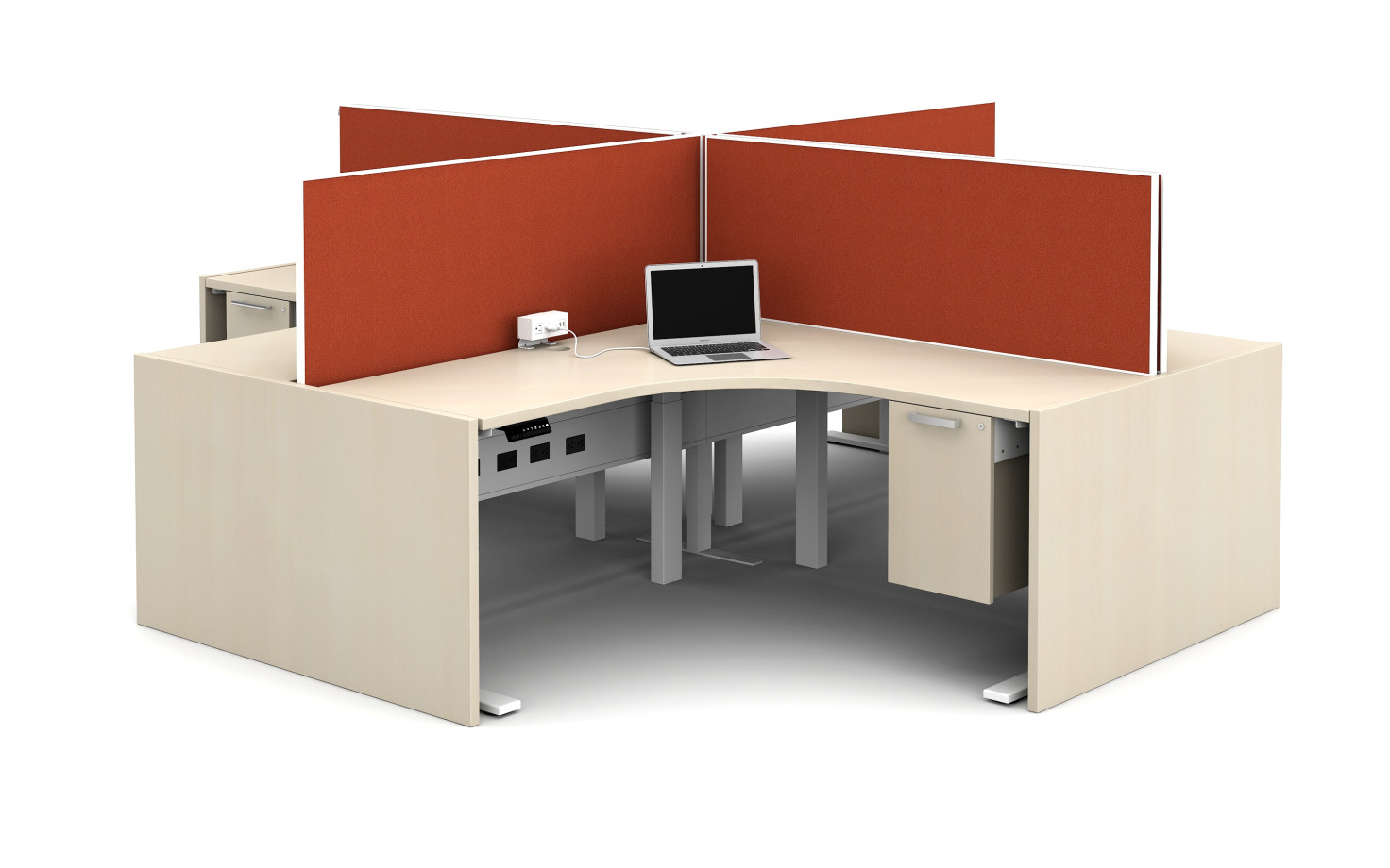 Preview of Encounter  PowerBeam with Calibrate Suspended Storage and Spine Screens
