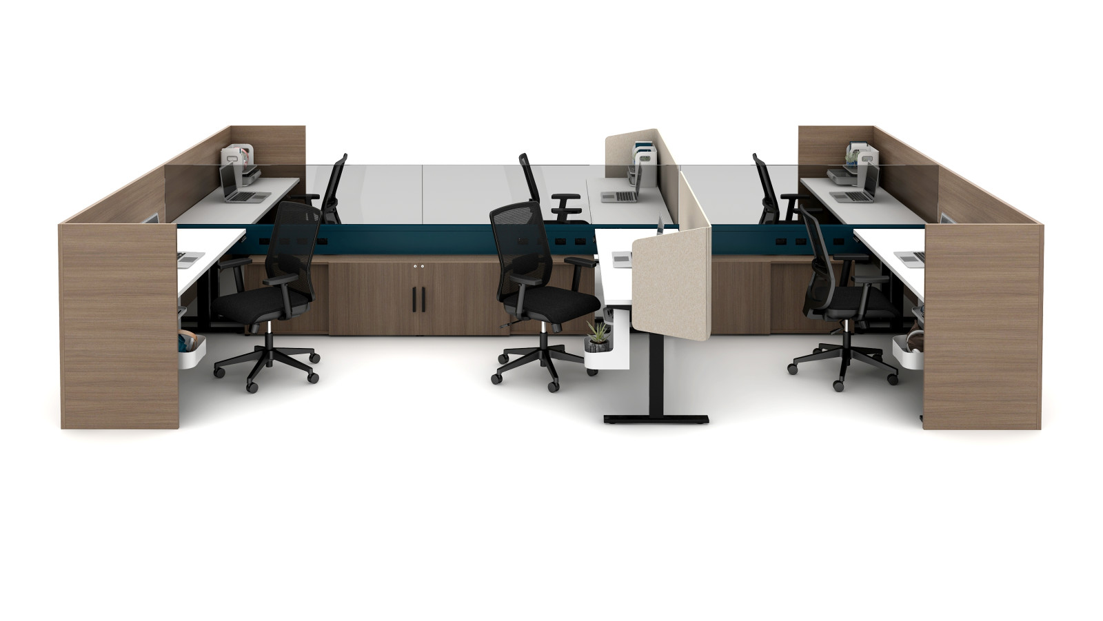 Preview of PowerBeam with Calibrate Storage support, extended Gallery Panels and PET L-wrap enclosures