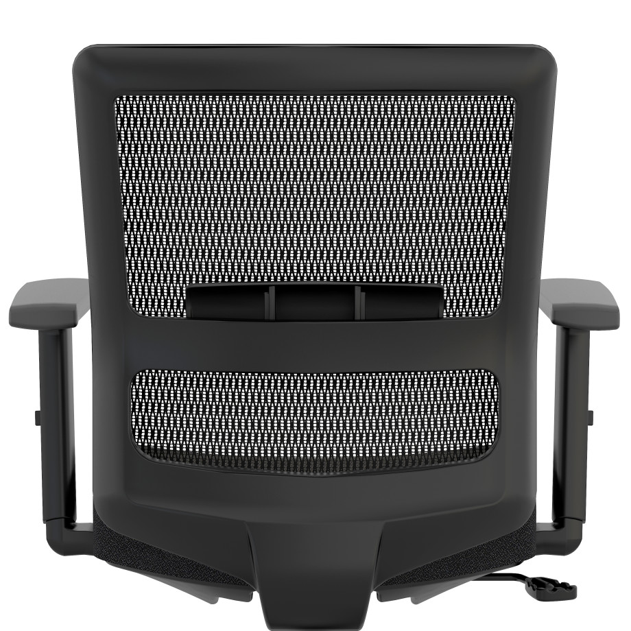 Preview of Revere Task Seating Lumbar Detail in up position 