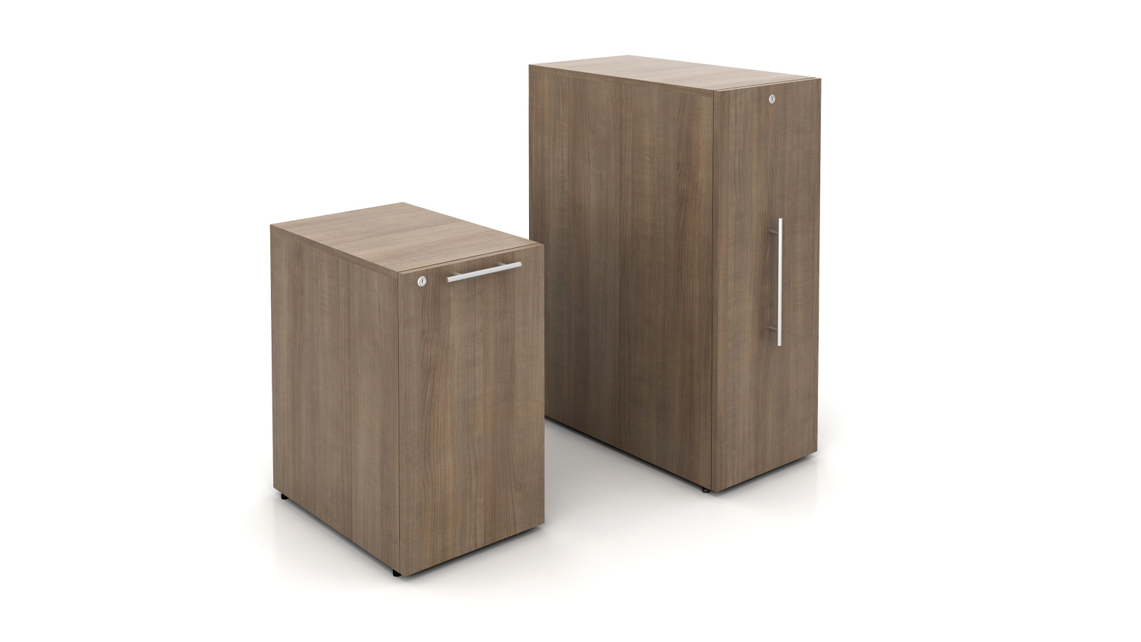 Preview of Calibrate Pantry Pull-out Storage shown in all sizes: 27”, 42”, closed