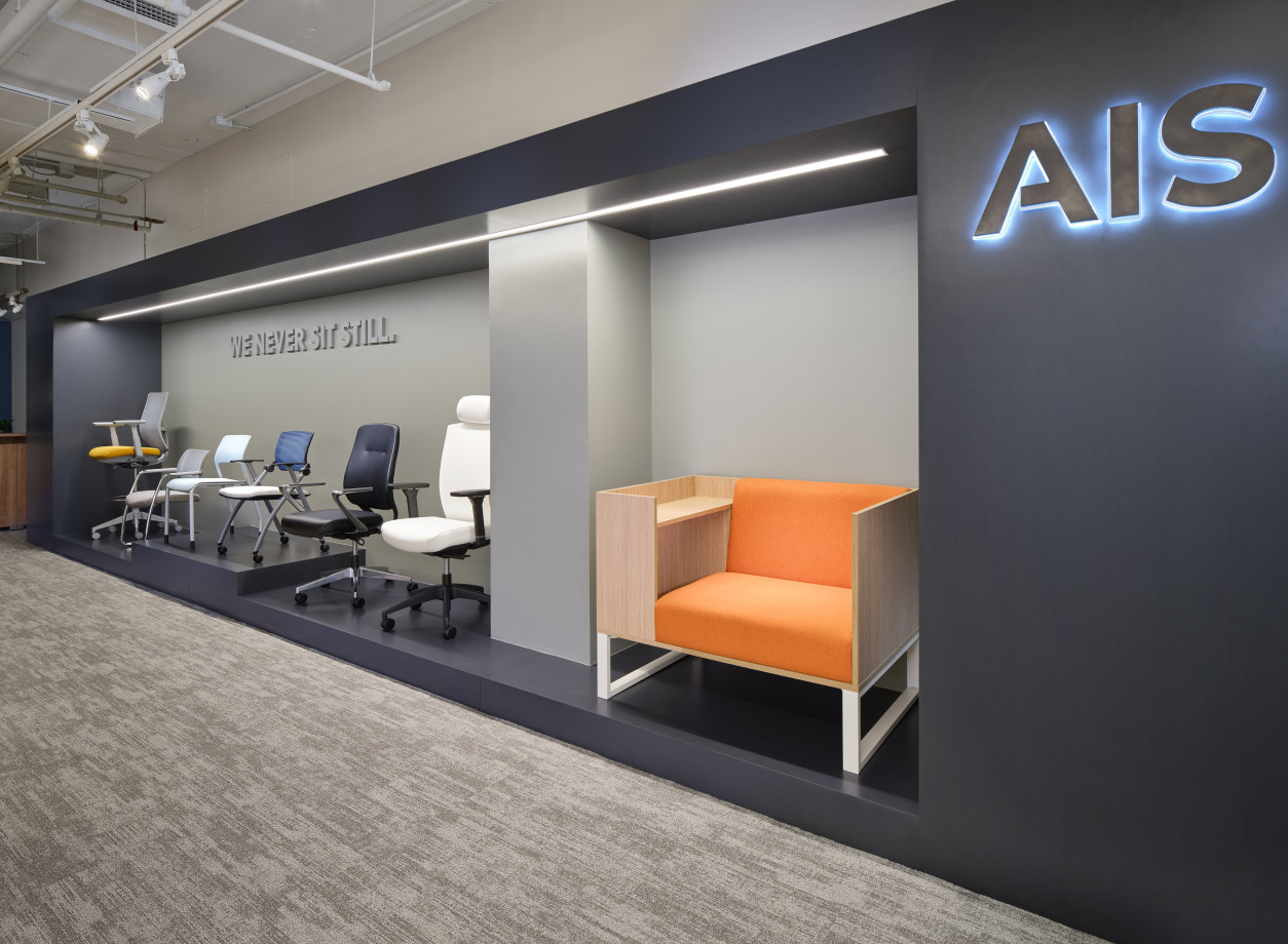 Preview of Washington DC Showroom Seating Display