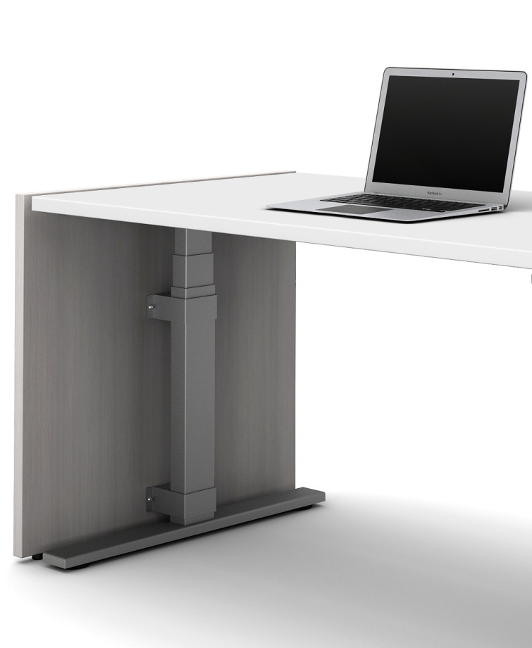 Preview of End Panel attachment detail to Day-to-Day Height Adjustable Table
