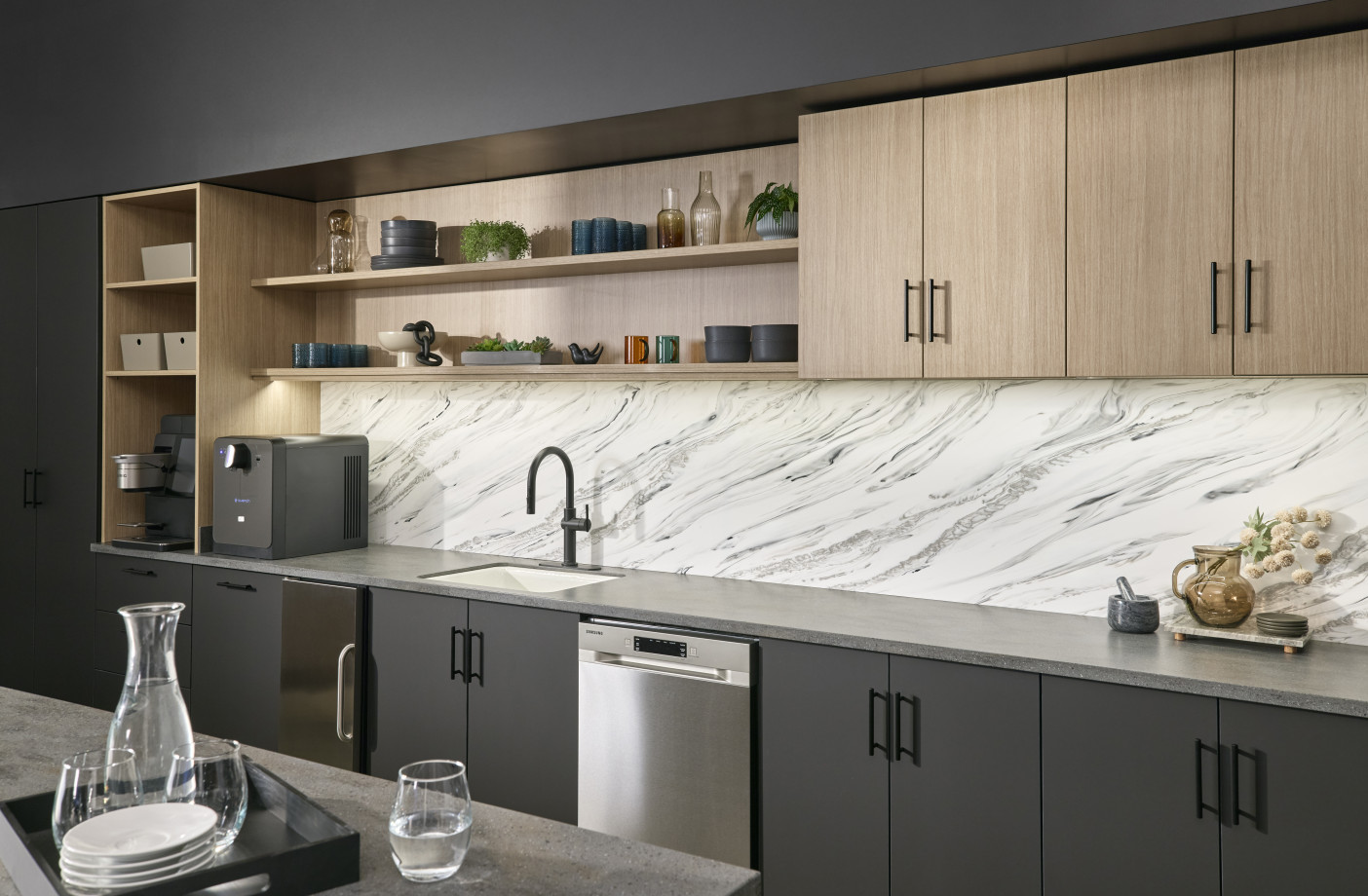 Preview of AIS NY Showroom, AIS CaseWorks, Cafe