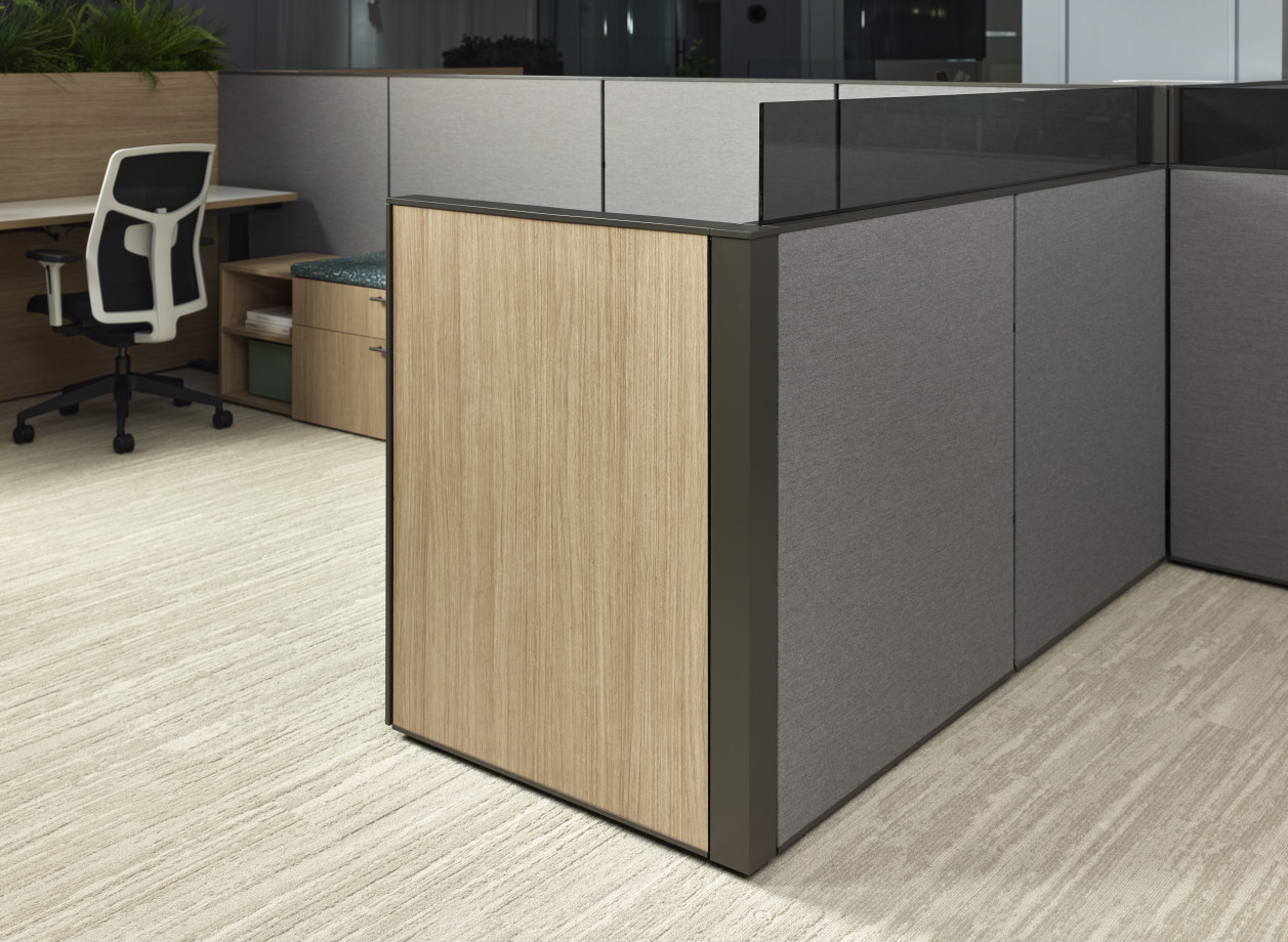 Preview of AIS NY Showroom, Matrix, Workstation, Panel System, Laminate Tile, Frameless Glass, Glass, Chelsea