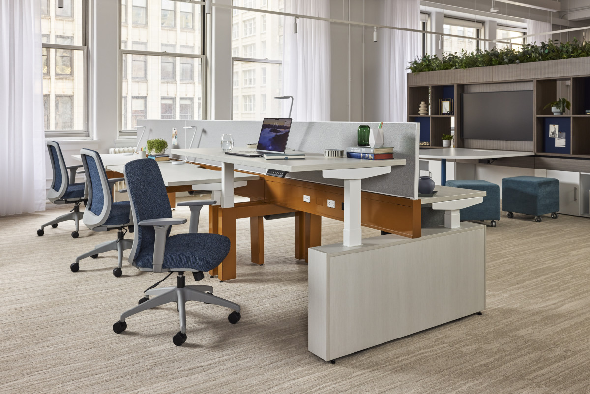Preview of AIS NY Showroom, Encounter PowerBench, Bolton Task Chair