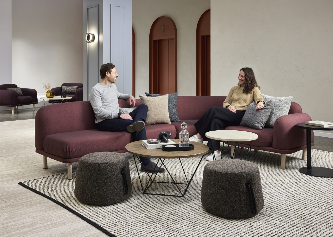Preview of AIS NY Showroom, Soft Modular, Ottomans, Prisma