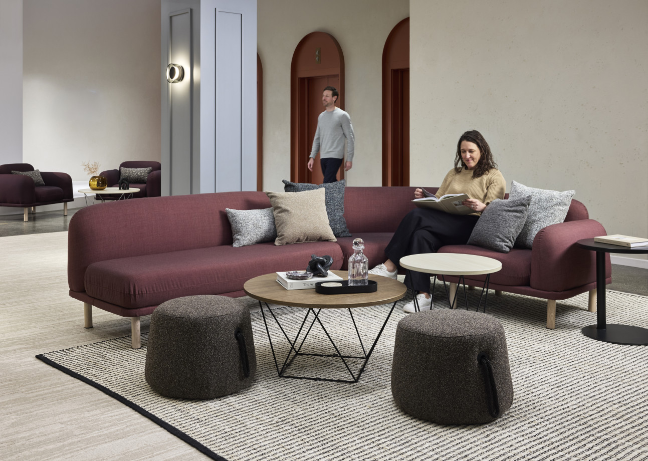 Preview of AIS NY Showroom, Soft Modular, Ottomans, Prisma