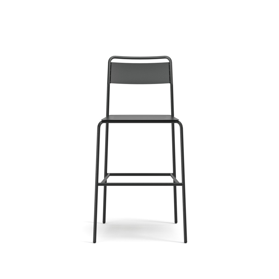 Preview of Cascades Armless Bar Stool, Front View