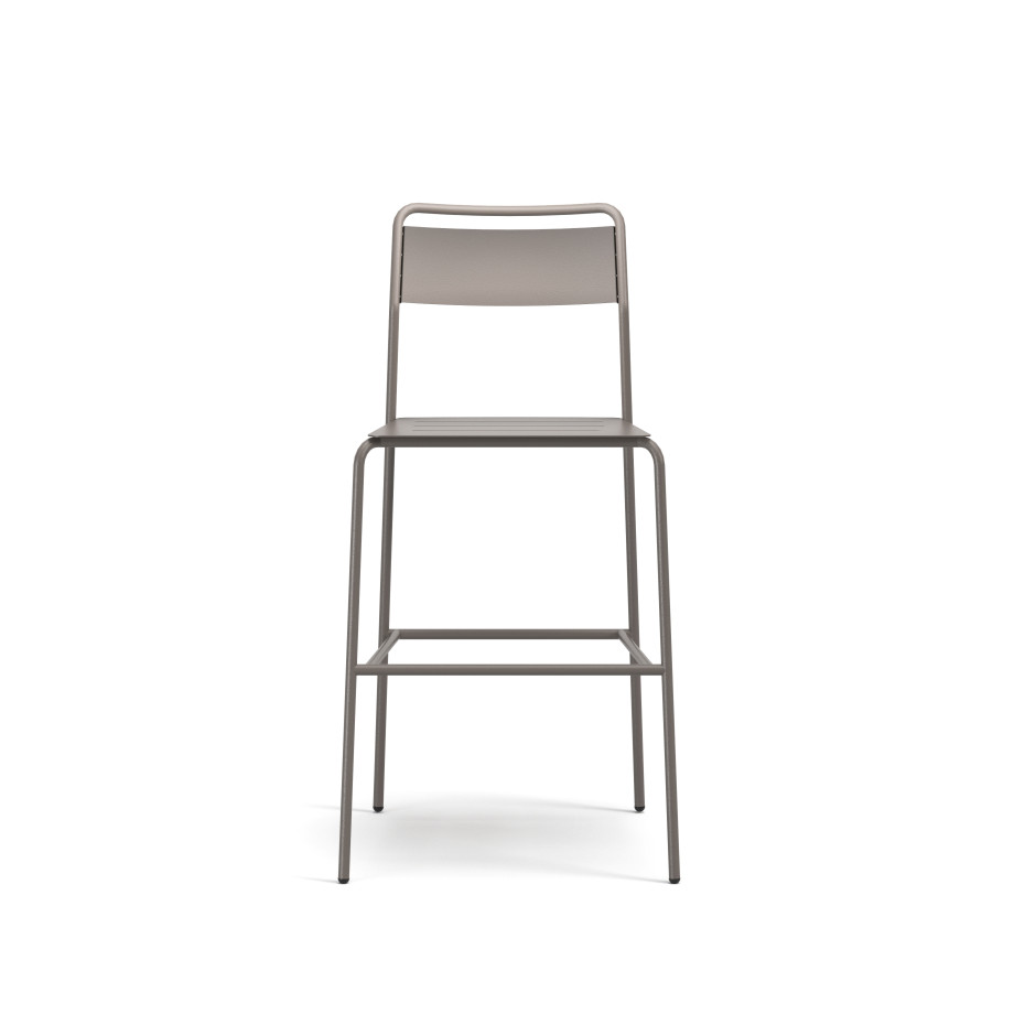 Preview of Cascades Armless Bar Stool, Front View