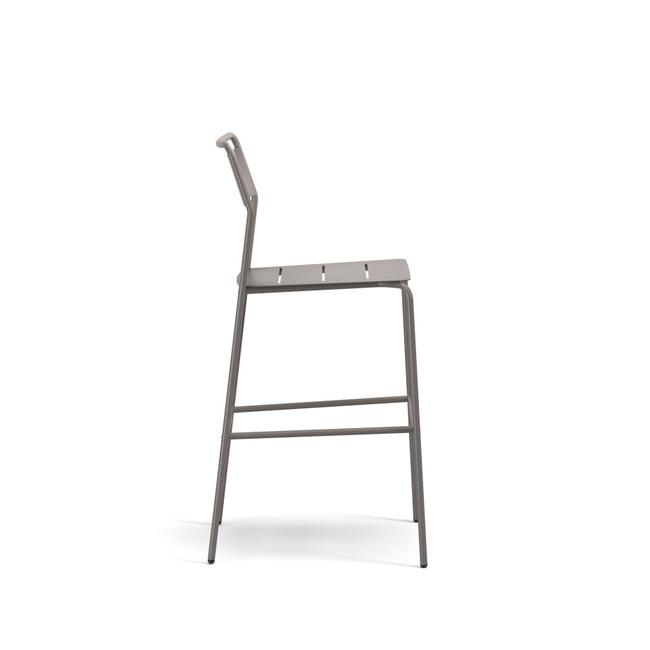 Preview of Cascades Armless Bar Stool, Side View