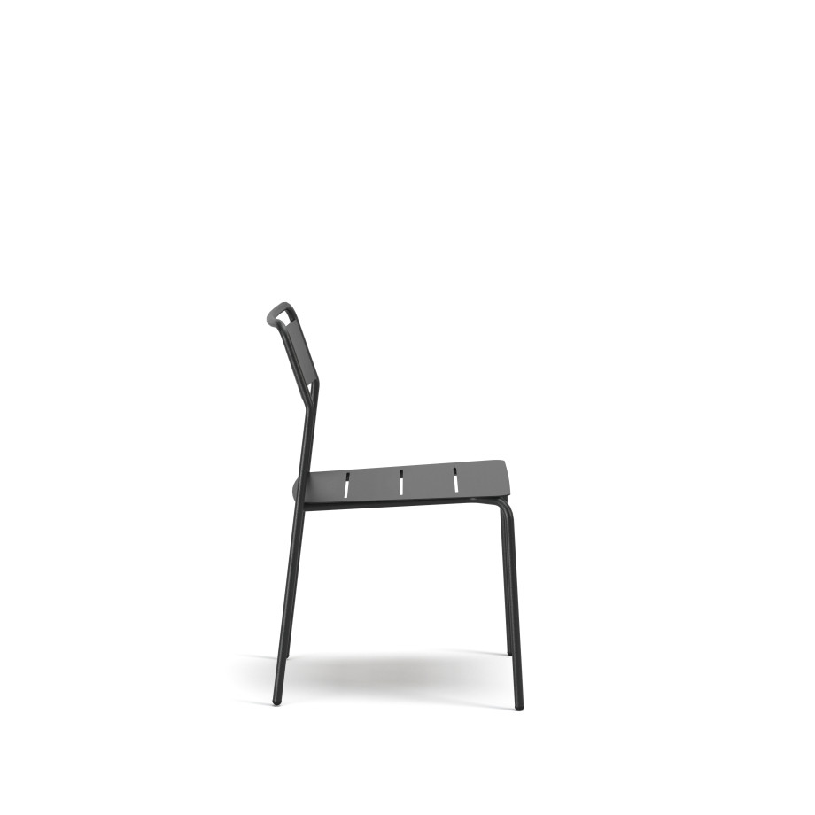 Preview of Cascades Armless Chair, Side View
