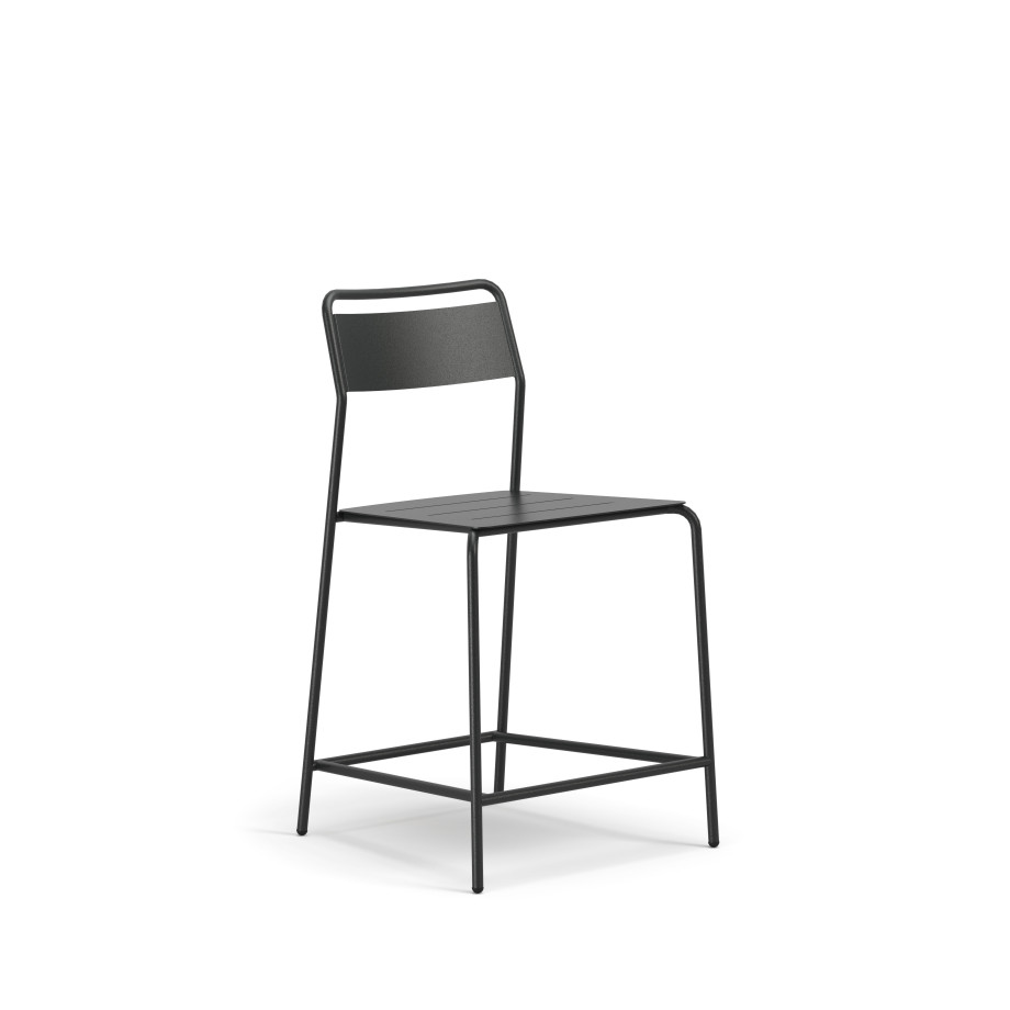 Preview of Cascades Armless Counter Stool, 3/4 View