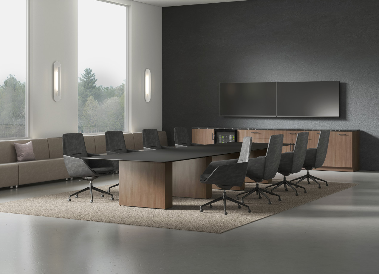 Preview of Ardyn, Mid-back, 5-star Base, Calibrate Conference Table