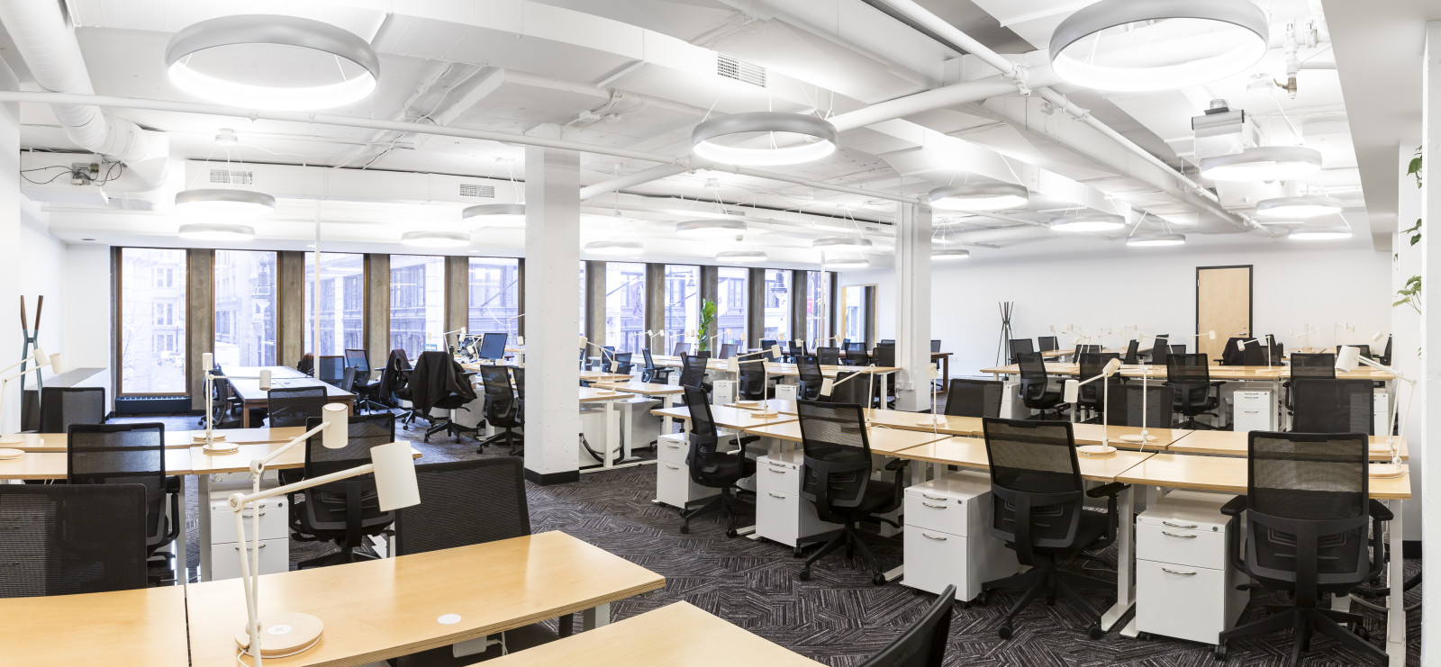 Preview of Client Space: Day-to-Day Height Adjustable Tables with L Series Steel Storage and Devens Seating