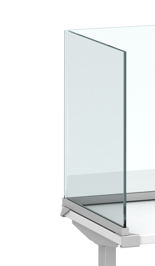 Preview of Channel Screen UnderSurface Mount with Glass Detailed View
