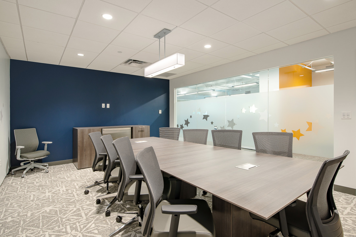 Preview of Client Space Calibrate Conference Table with Upton Seating