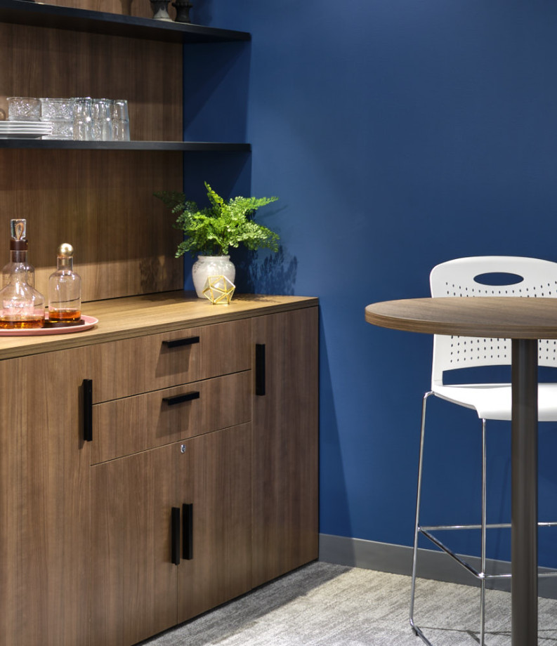 Preview of Washington DC Showroom 2022 Calibrate Storage and Triad Stool