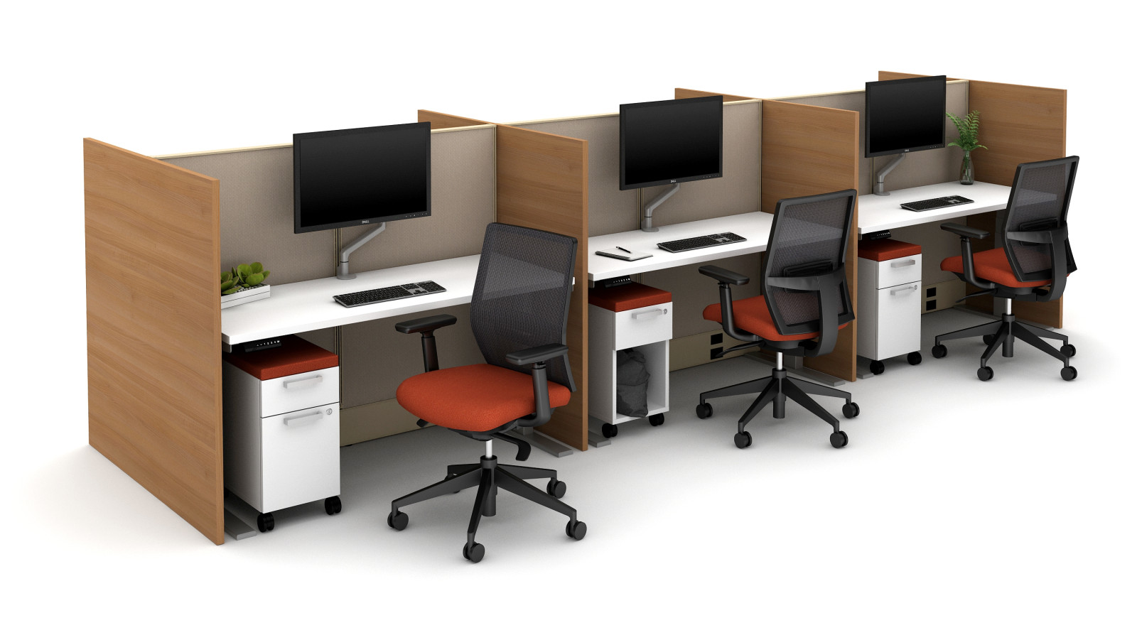 Preview of Divi with Gallery Panels,Devens Seating and Calibrate Peds and Cubby Ped