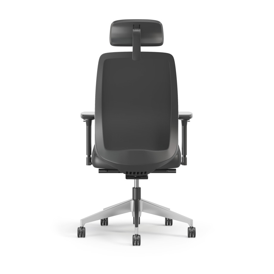 Preview of Bolton Executive, Task Chair, Leather, Back View