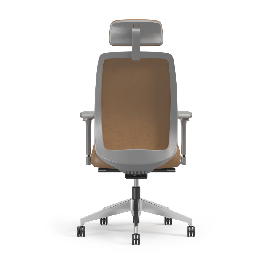 Preview of Bolton Executive, Task Chair, Leather, Back View