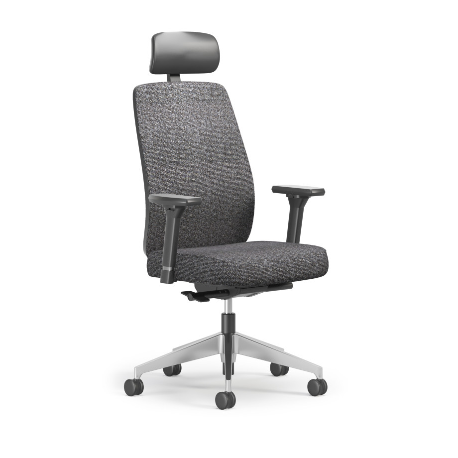 Preview of Bolton Executive, Task Chair, Upholstered, 3/4 View