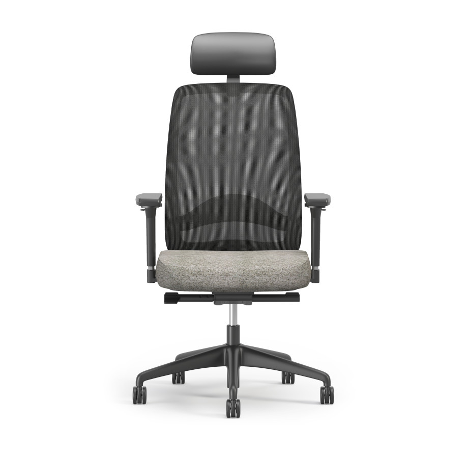 Preview of Bolton Executive, Task Chair, Mesh, Lumbar, Front View