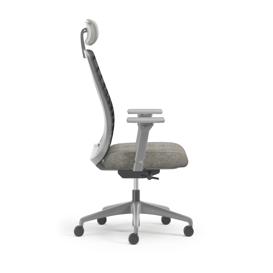 Preview of Bolton Executive, Task Chair, Mesh, Side View