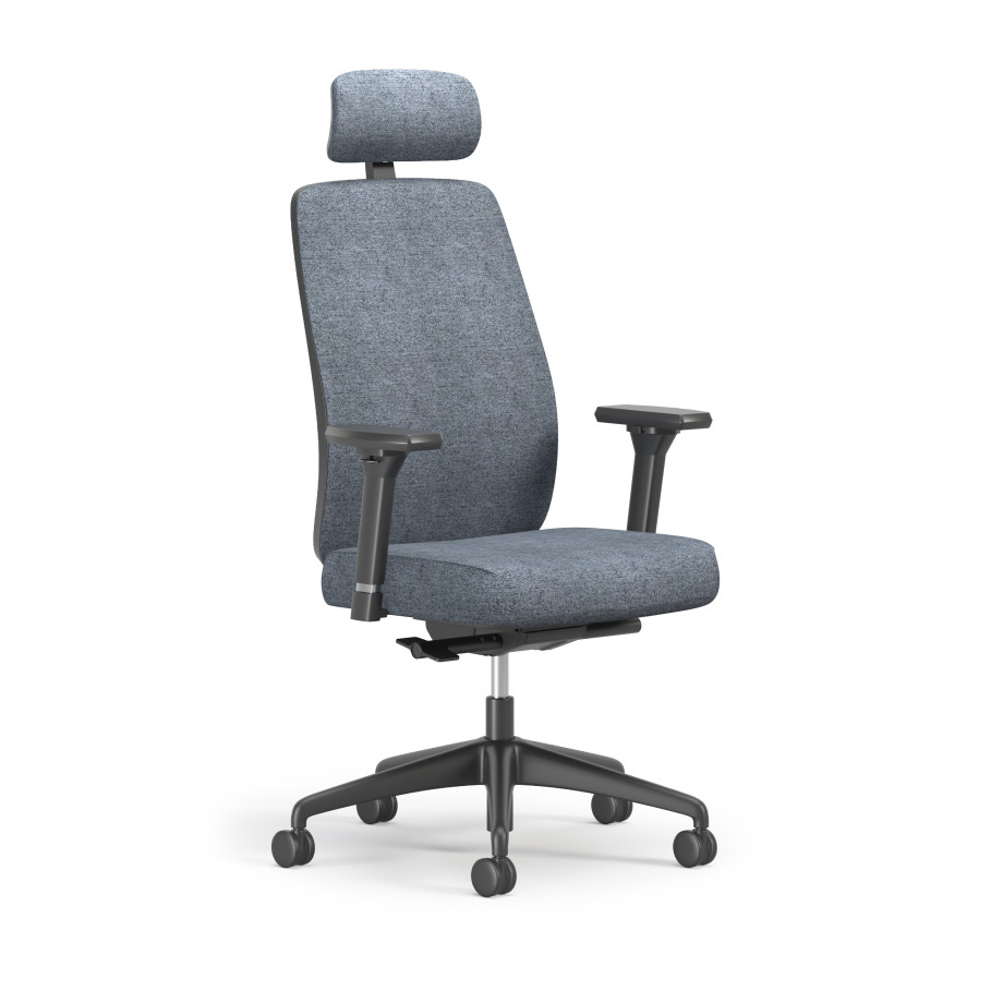 Preview of Bolton Executive, Task Chair, Upholstered, 3/4 View