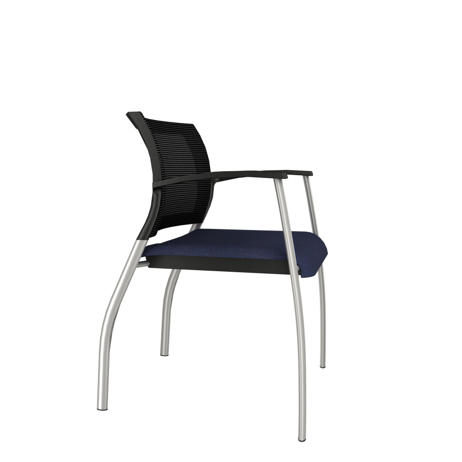 Preview of Grafton with Silver Frame, Messenger Seat in Squal