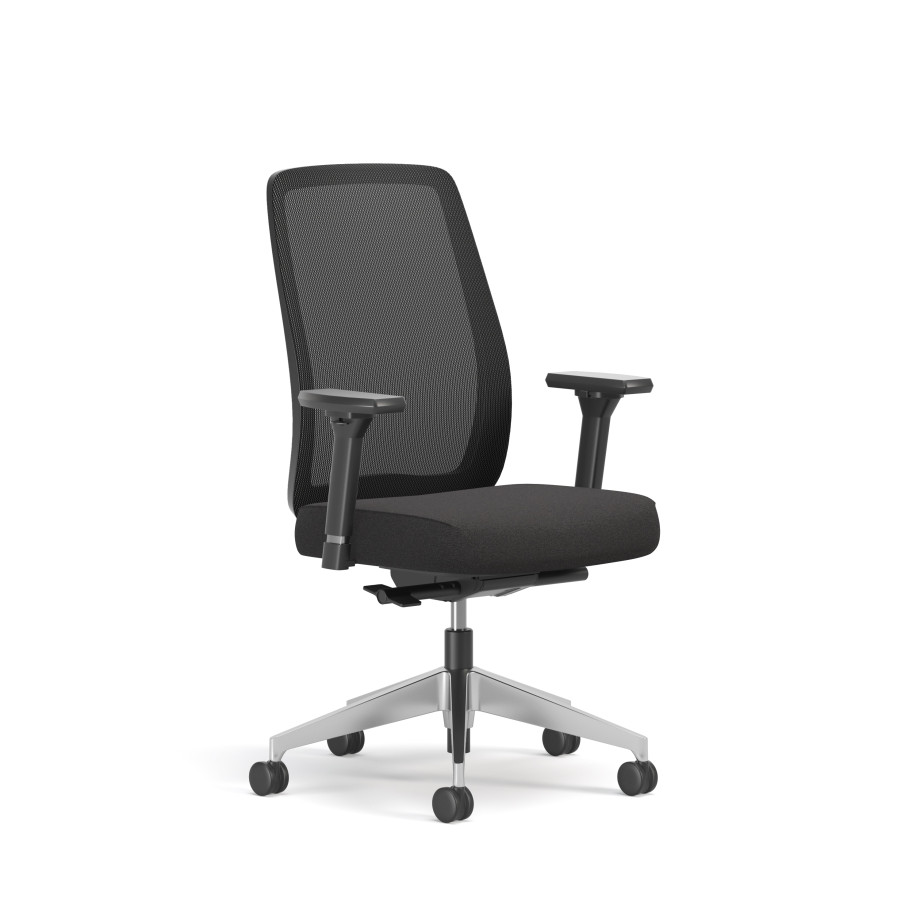 Preview of Bolton, High-Back, Task Chair, Mesh, 3/4 View