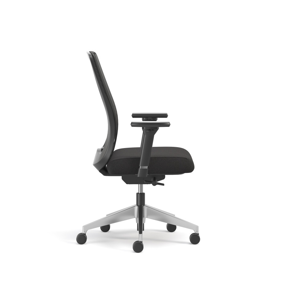 Preview of Bolton, High-Back, Task Chair, Mesh, Side View