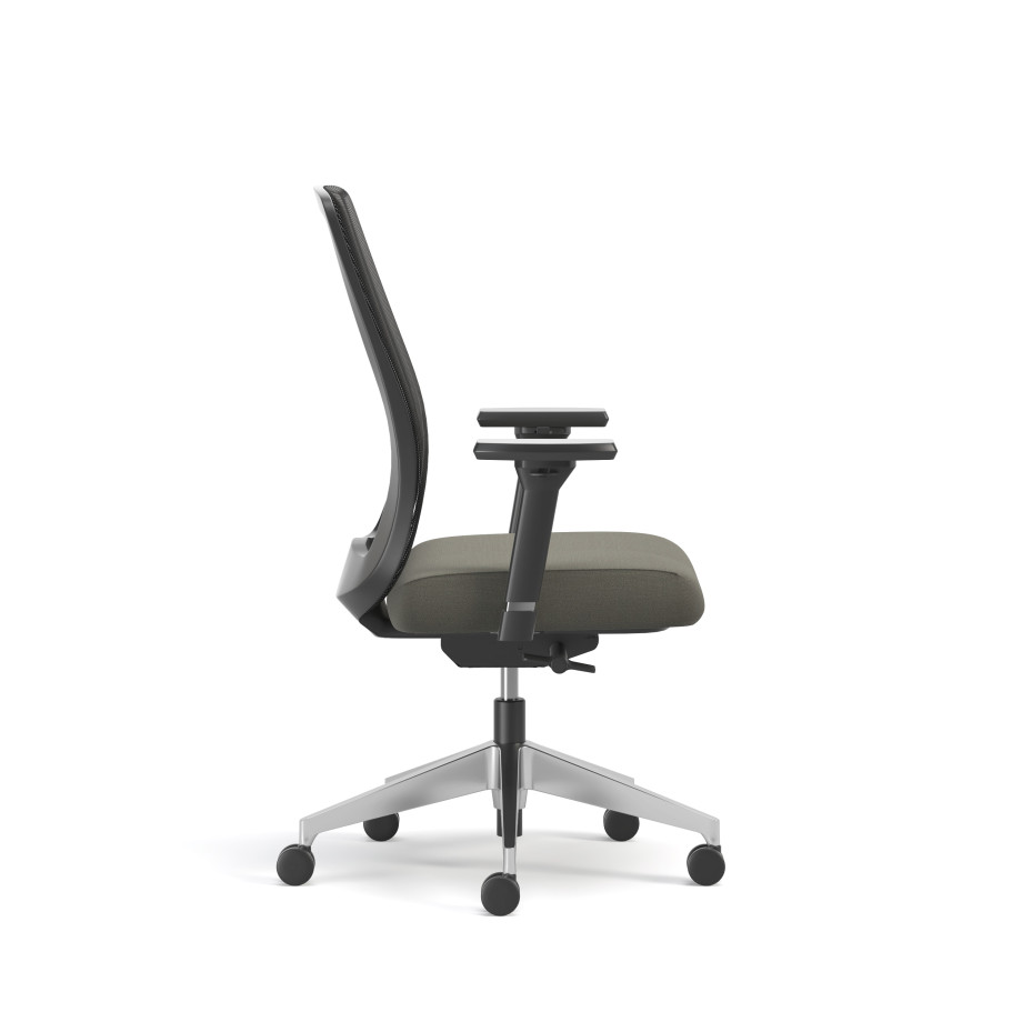 Preview of Bolton, High-Back, Task Chair, Mesh, Side View