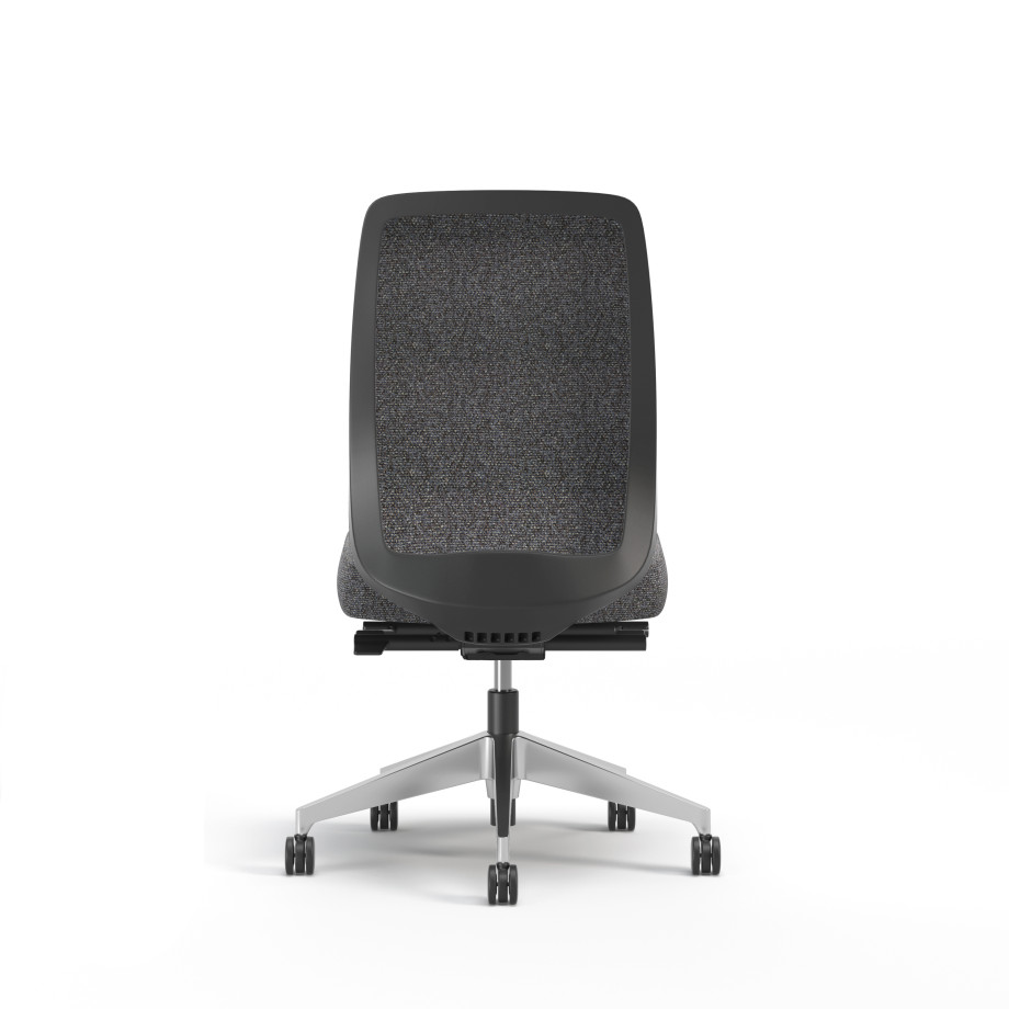 Preview of Bolton, High-Back, Task Chair, Upholstered, No Arms, Back View