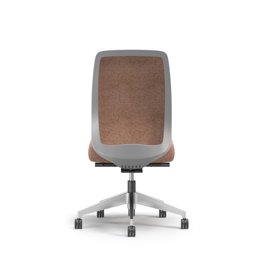 Preview of Bolton, Task Chair, High-Back, Upholstered, No Arms, Back View