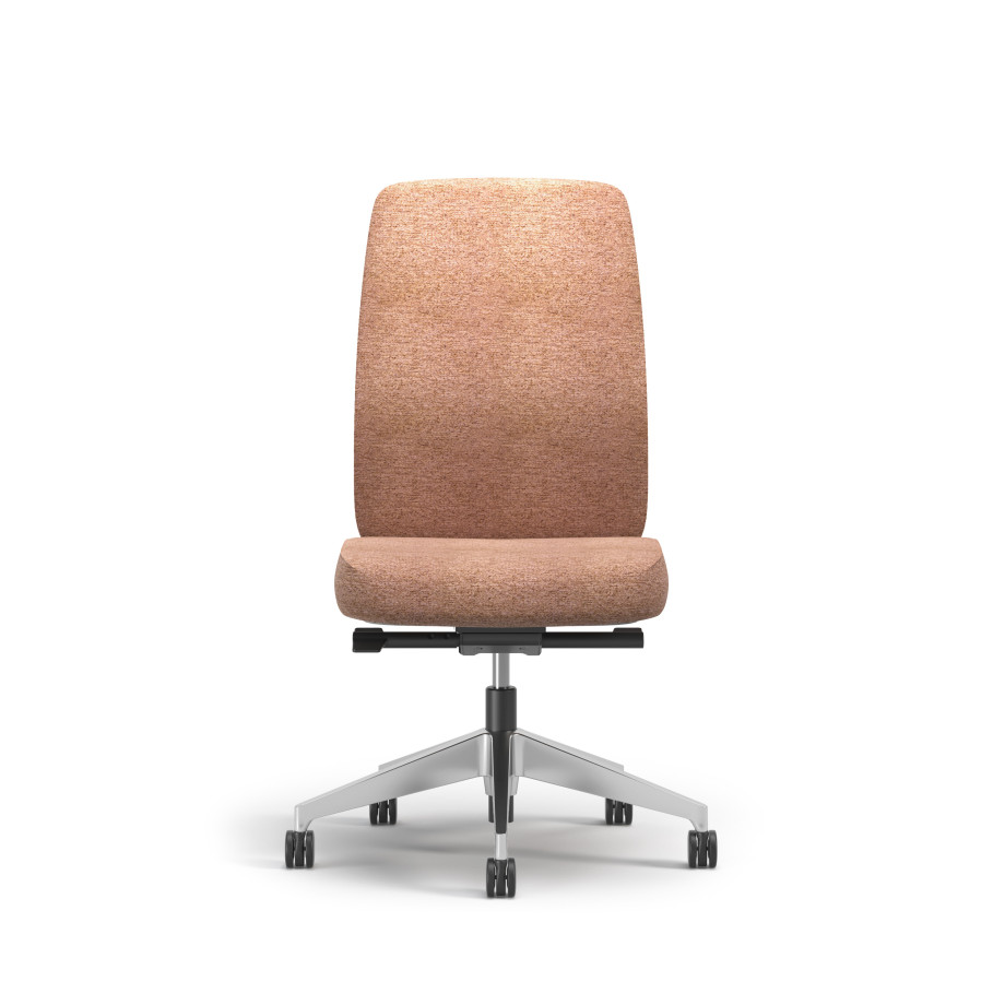 Preview of Bolton, Task Chair, High-Back, Upholstered, No Arms, Front View