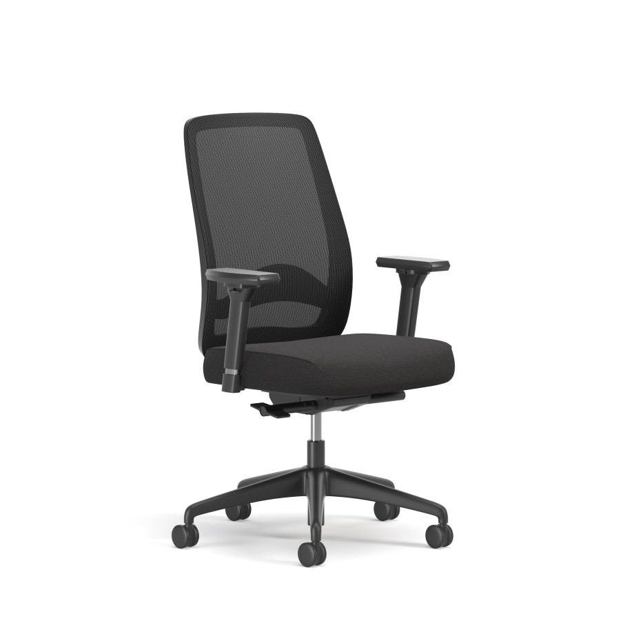 Preview of Bolton, High-Back, Task Chair, Lumbar, 3/4 View