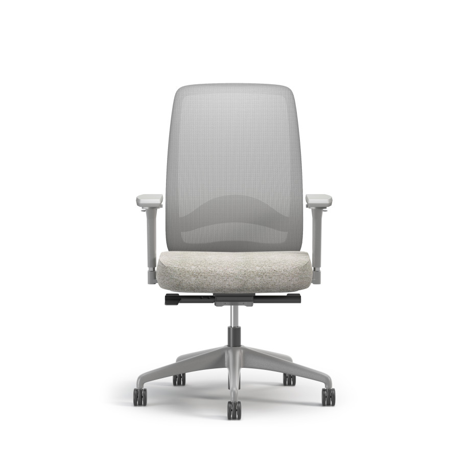 Preview of Bolton, Task Chair, High-Back, Mesh, Lumbar, Front View