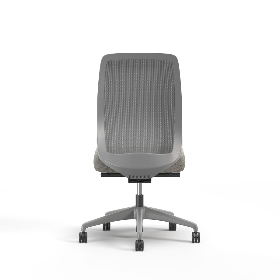 Preview of Bolton, Task Chair, High-Back, Mesh, No Arms, Back View